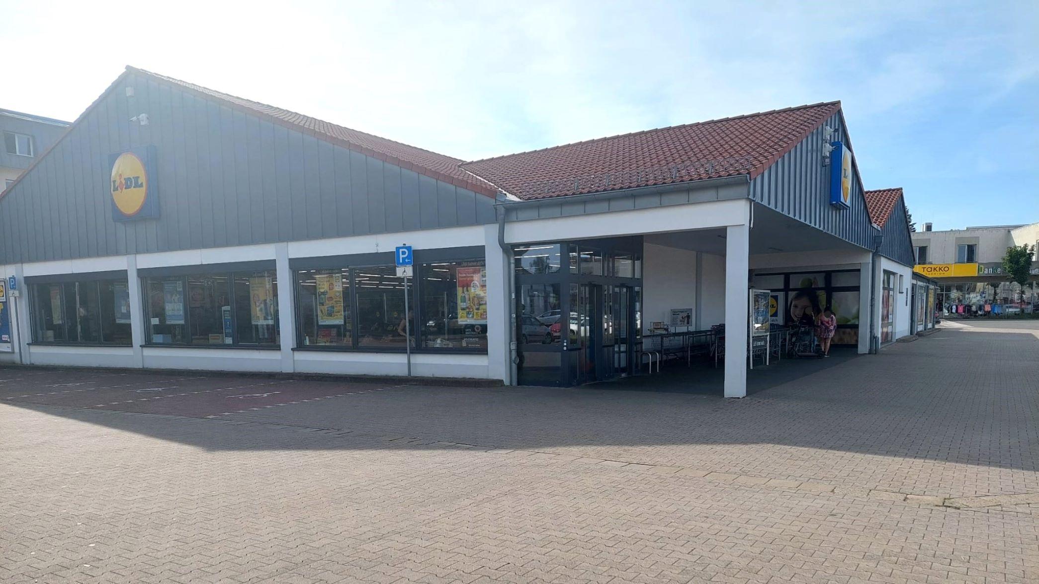 Lidl, Reichsstraße in Nordhausen
