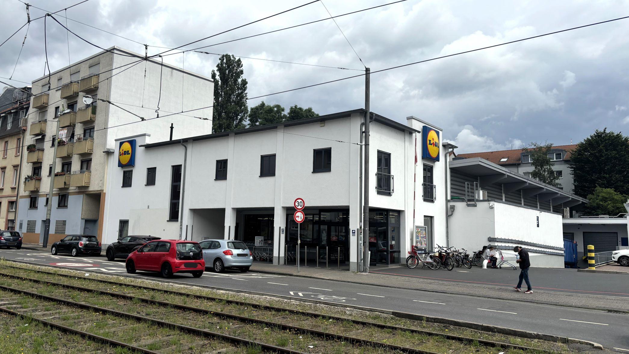 Lidl, Schloßstraße in Frankfurt am Main