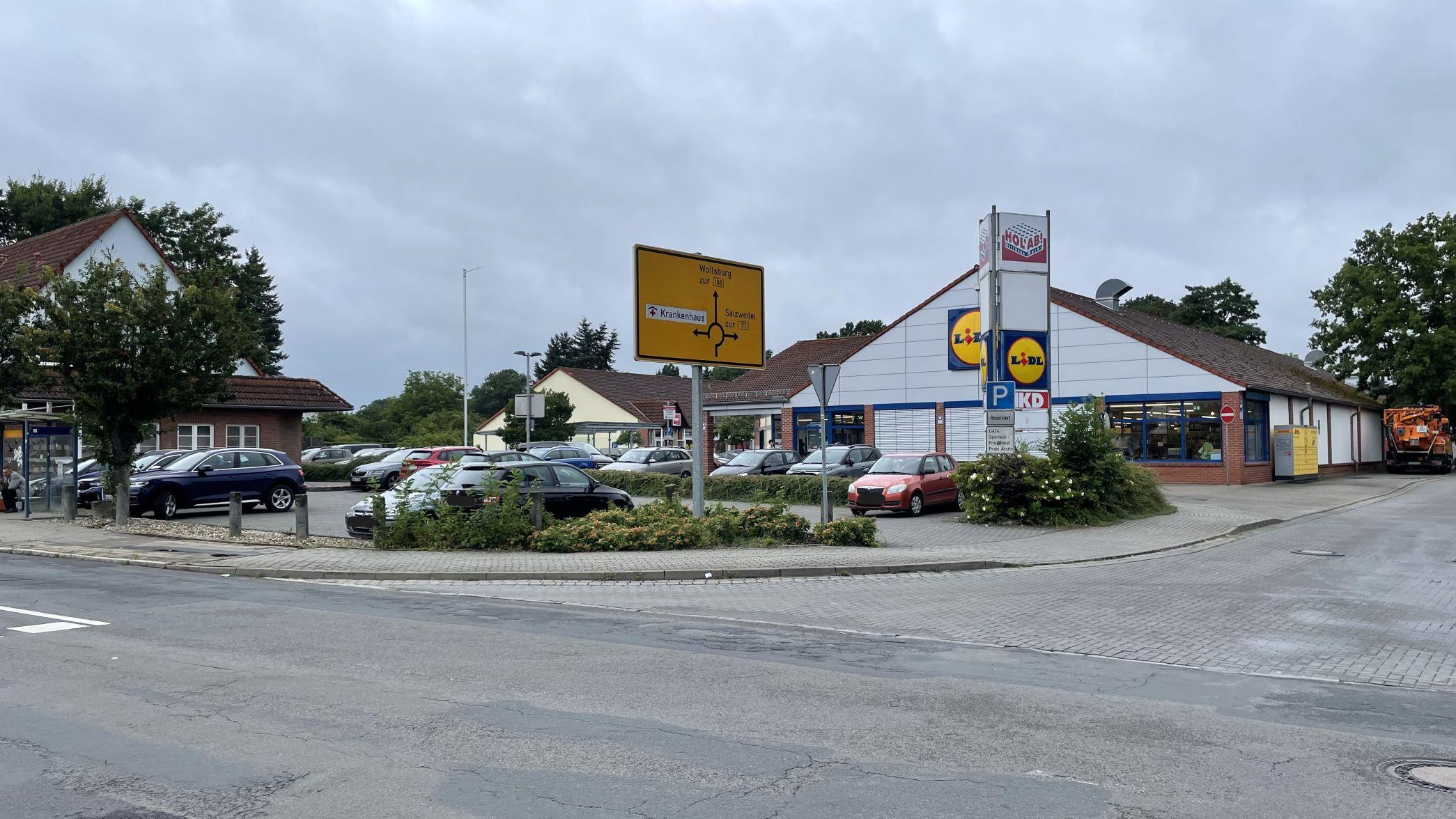 Lidl, Klammstieg in Gardelegen