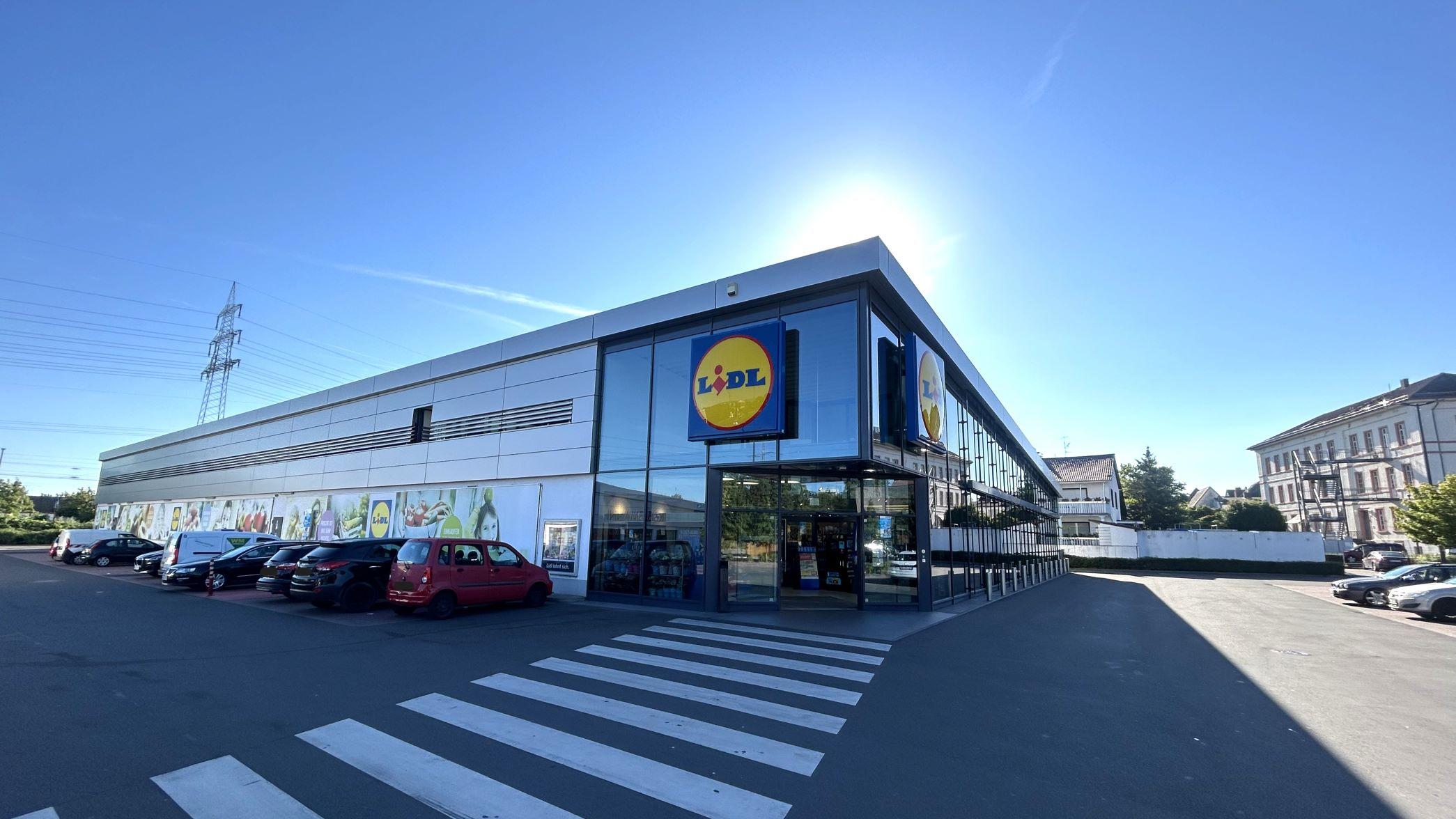 Lidl, Alte Markthalle in Mainz