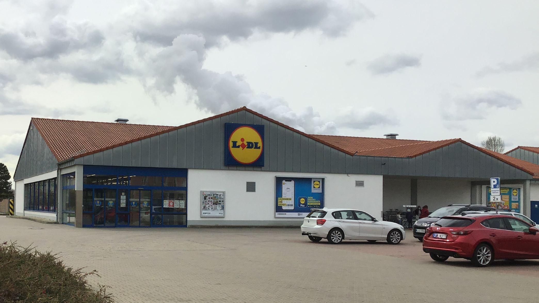Lidl, Röthaer Straße in Böhlen