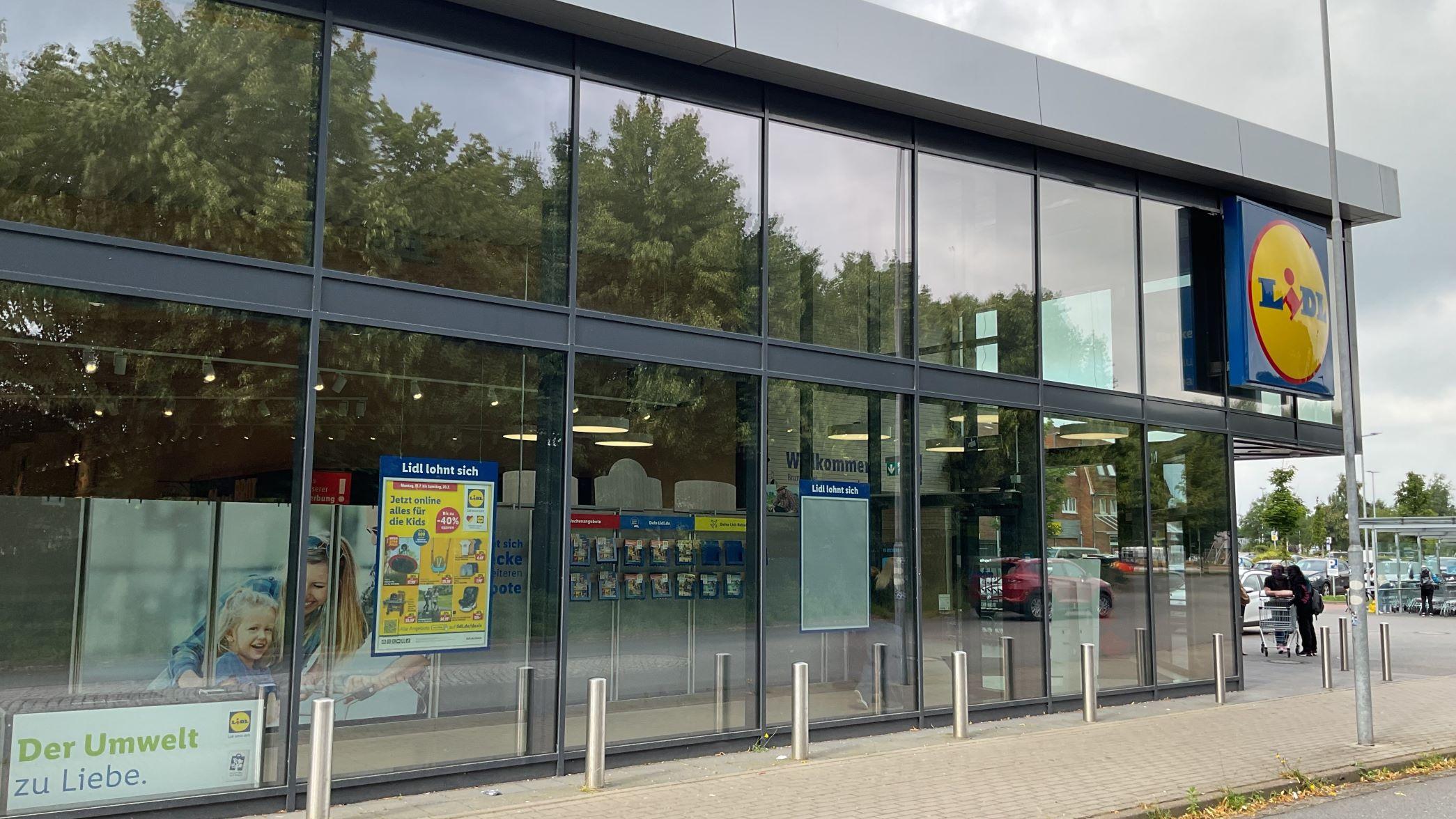 Lidl, Heisenbergstraße in Brunsbüttel