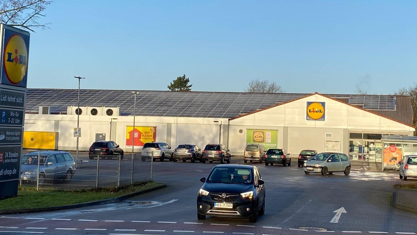 Lidl, Bahnhofstraße in Rheinberg