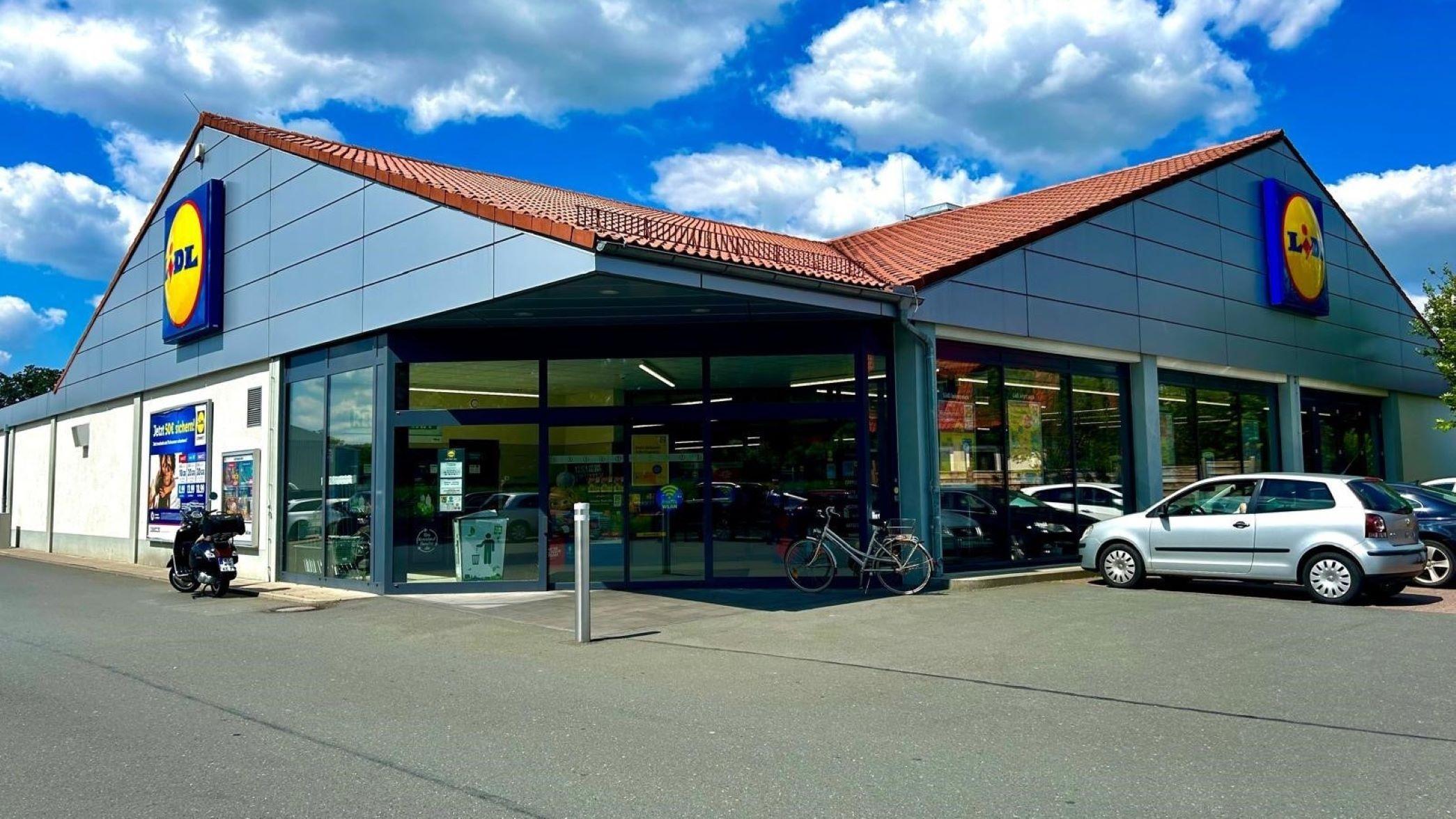 Lidl, Weinbergstraße in Küps