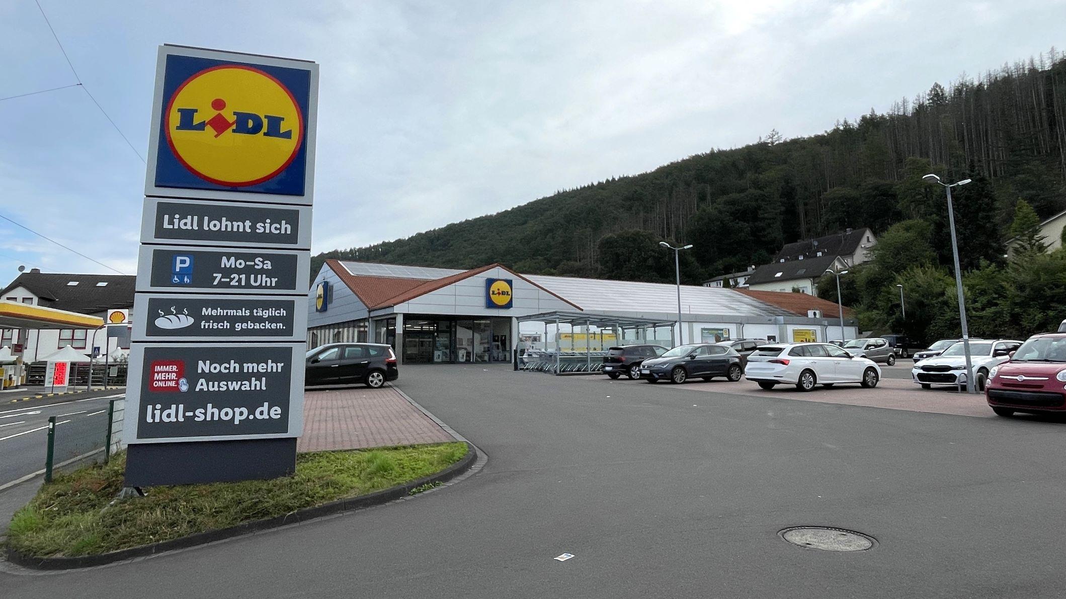 Lidl, Wilhelmstraße in Betzdorf