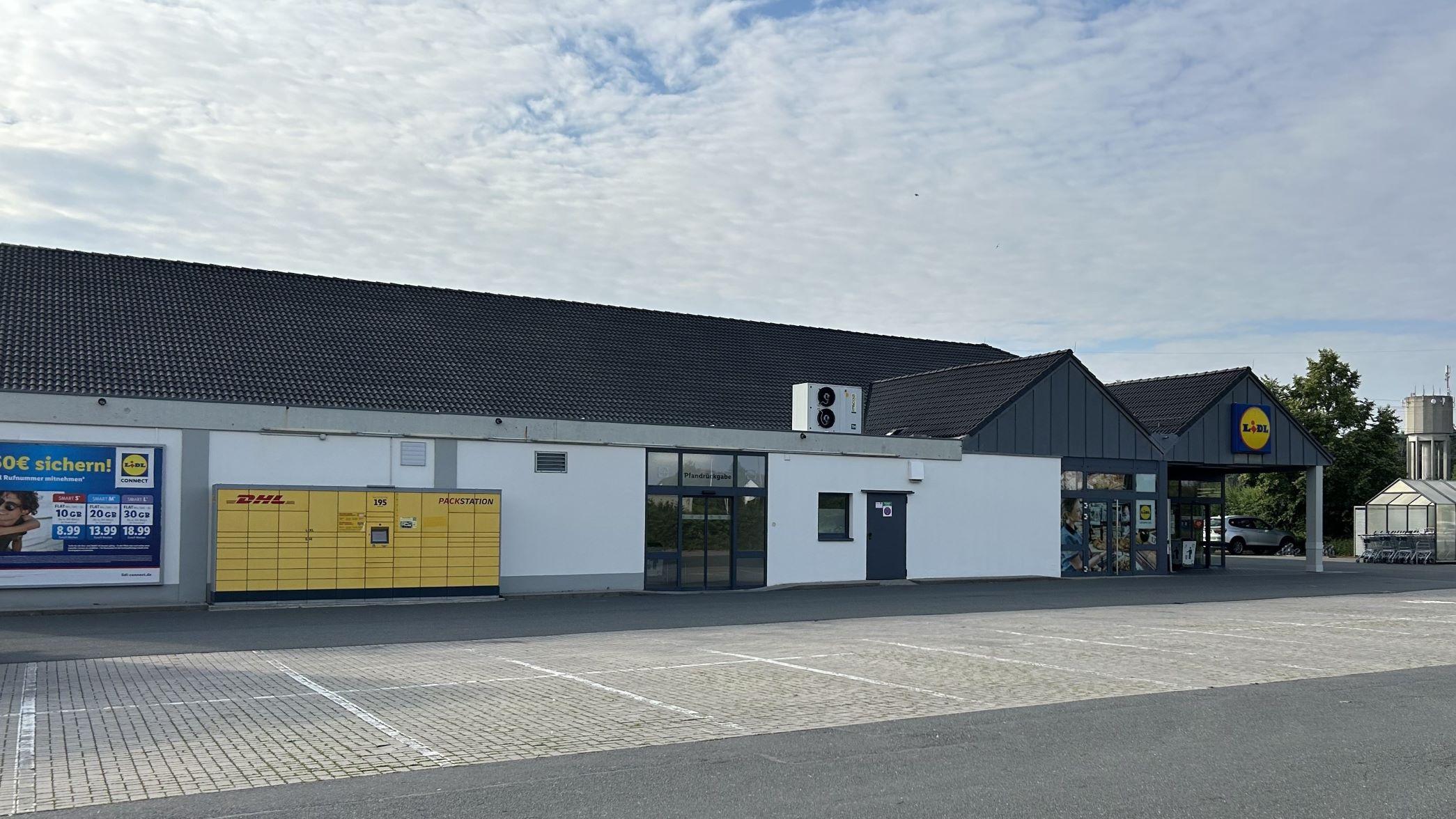 Lidl, Gewerbering in Roßtal