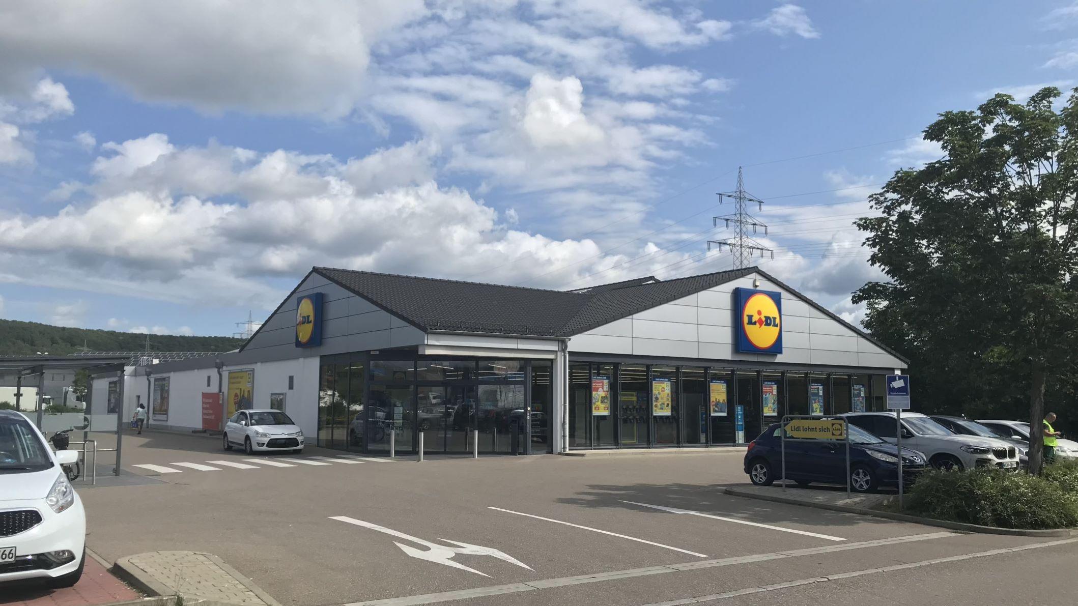 Lidl, Zeppelinweg in Herbrechtingen