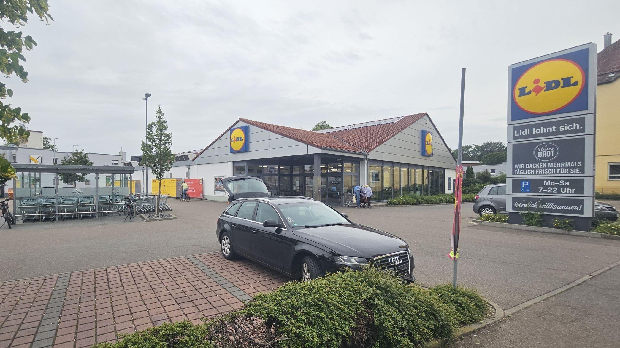 Lidl, Wielandstraße in Ulm
