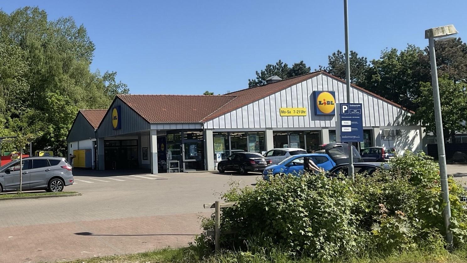 Lidl, Werftstraße in Kiel