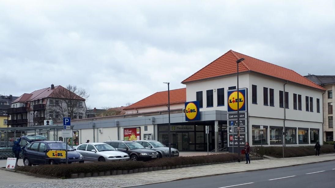 Lidl, Poststraße in Löbau