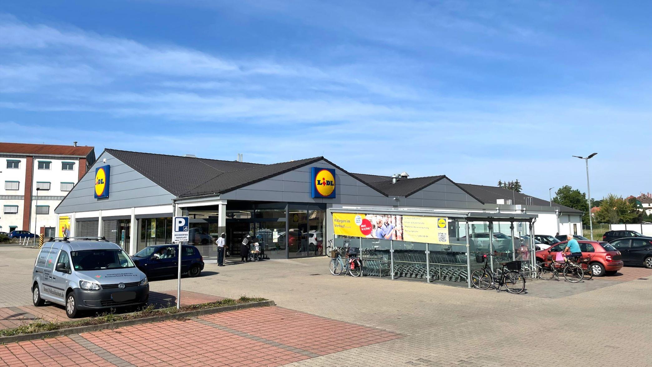 Lidl, Lobstädter Straße in Borna