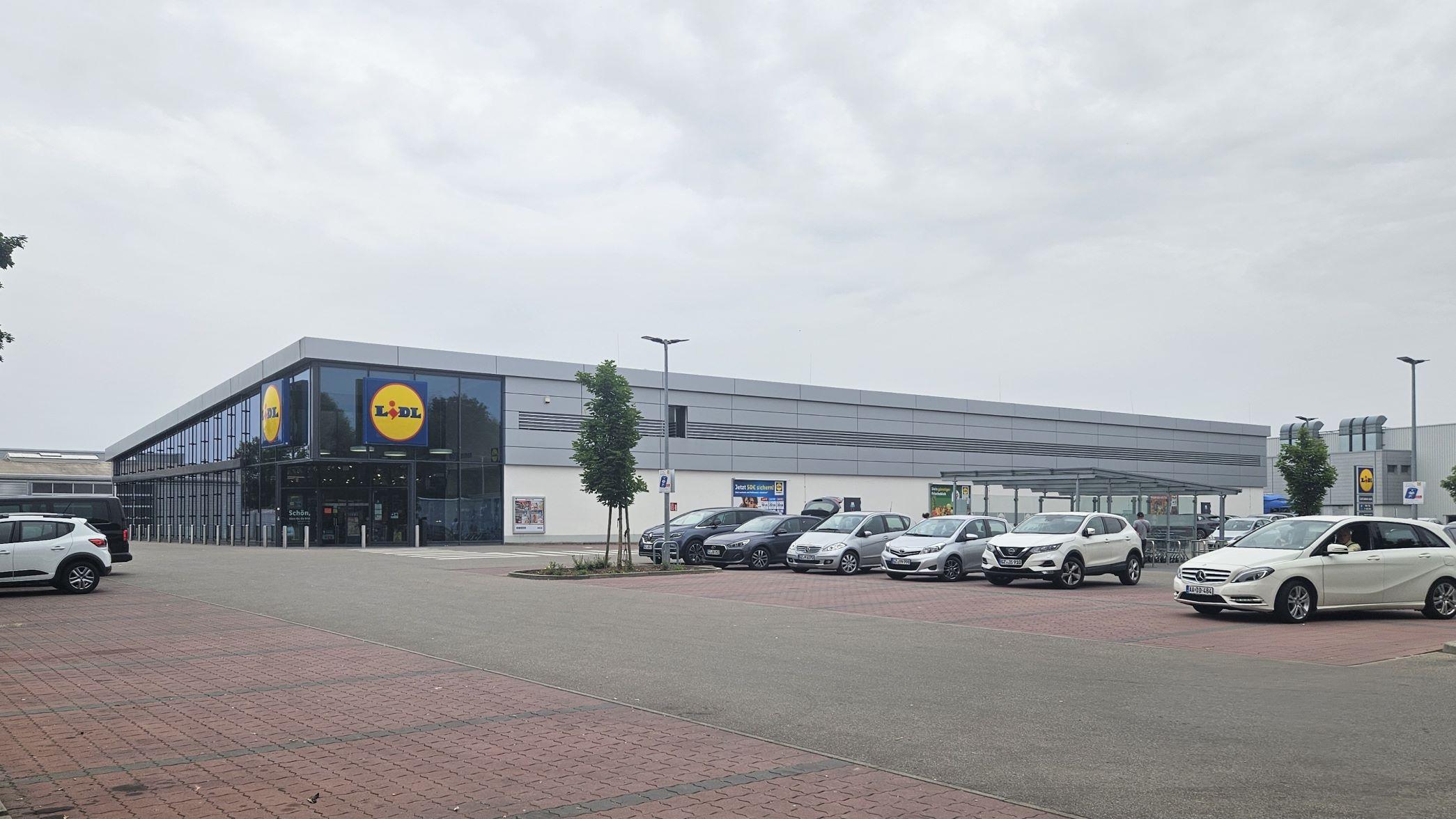 Lidl, Siemensstraße in Burgau