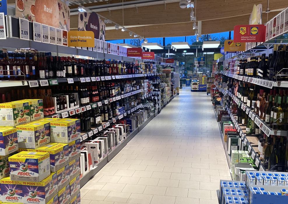 Lidl, Am Bahnhof in Bönen