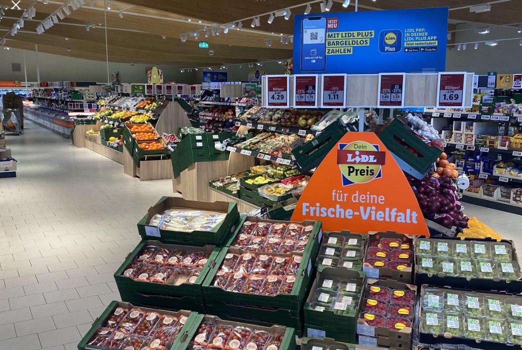 Lidl, Am Bahnhof in Bönen