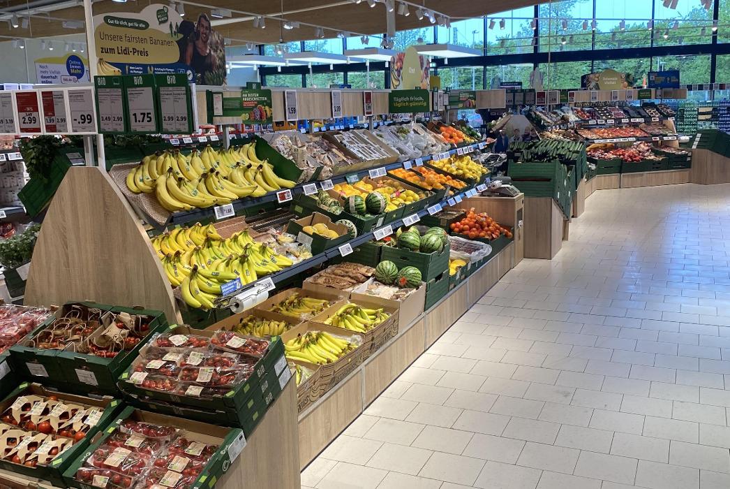 Lidl, Am Bahnhof in Bönen