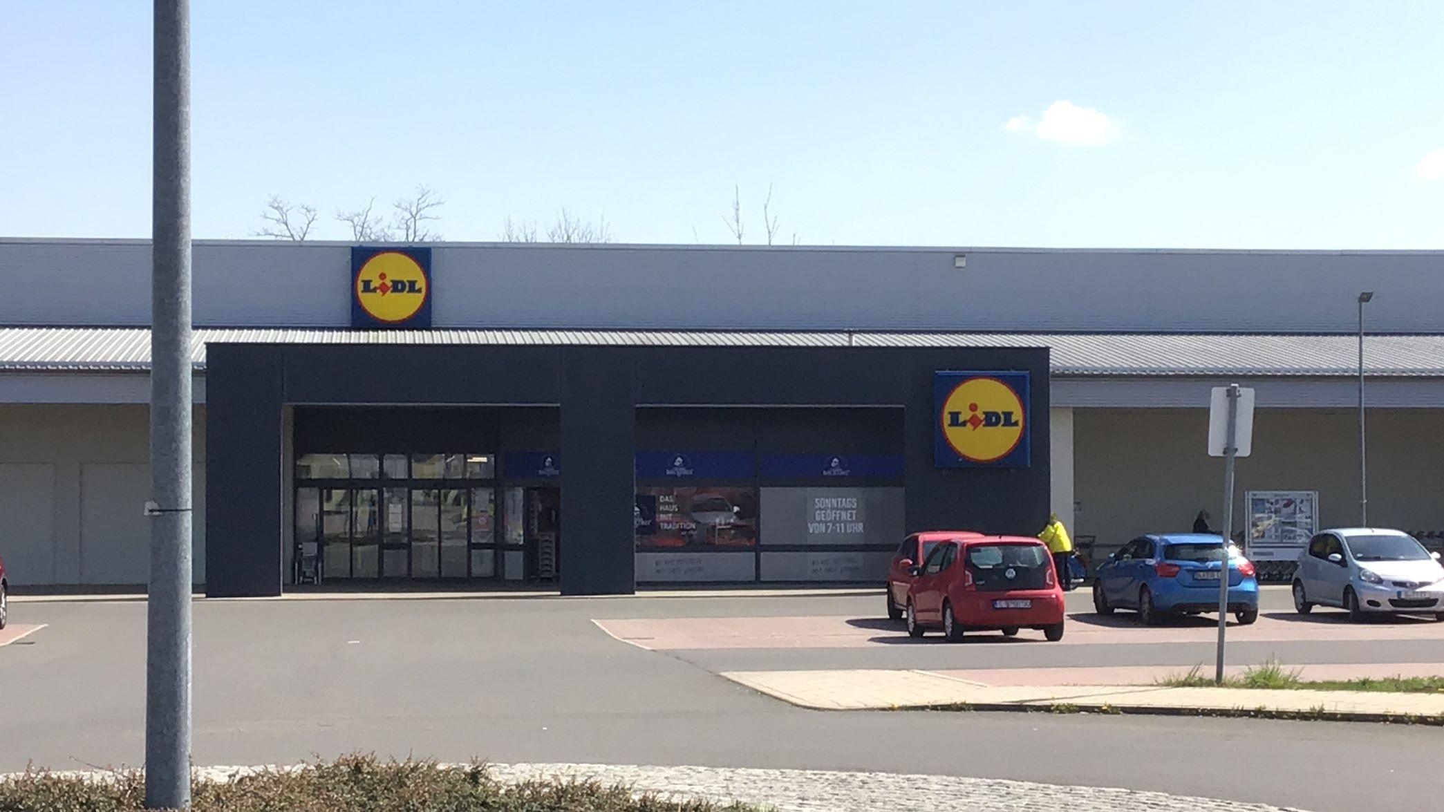 Lidl, Friedensstraße in Zeitz