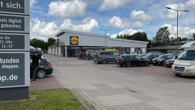 Lidl, Bahnhofstraße in Niebüll
