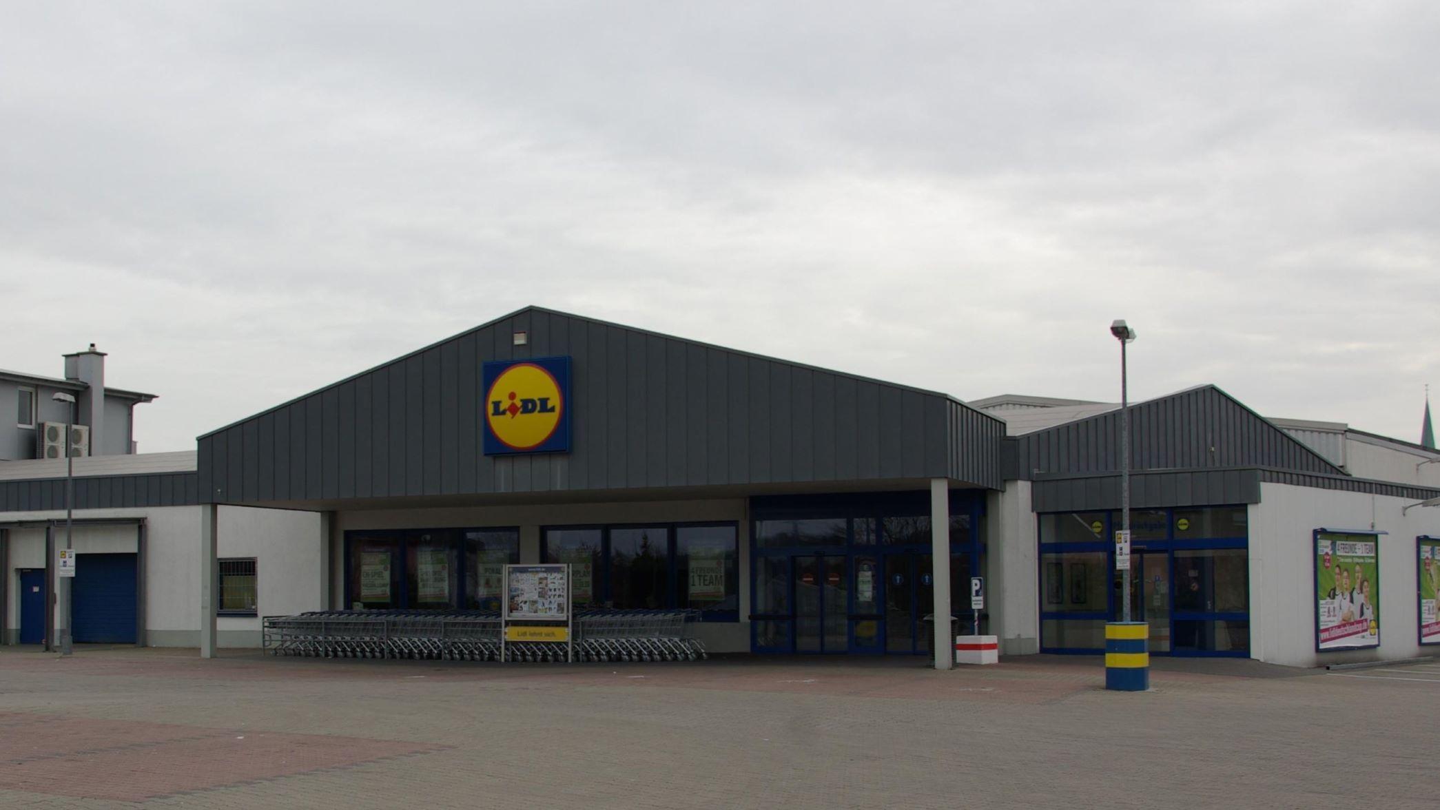 Lidl, Kreisstraße in Hattingen