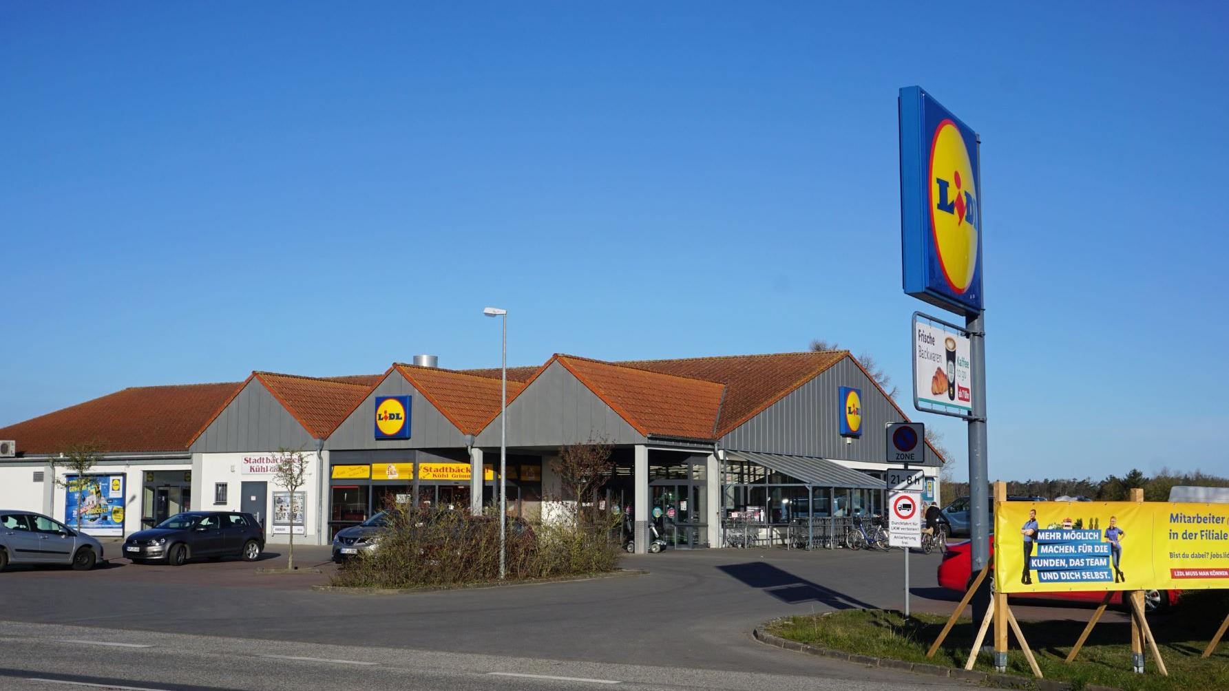 Lidl, Ernst-Thälmann-Straße in Wustrow
