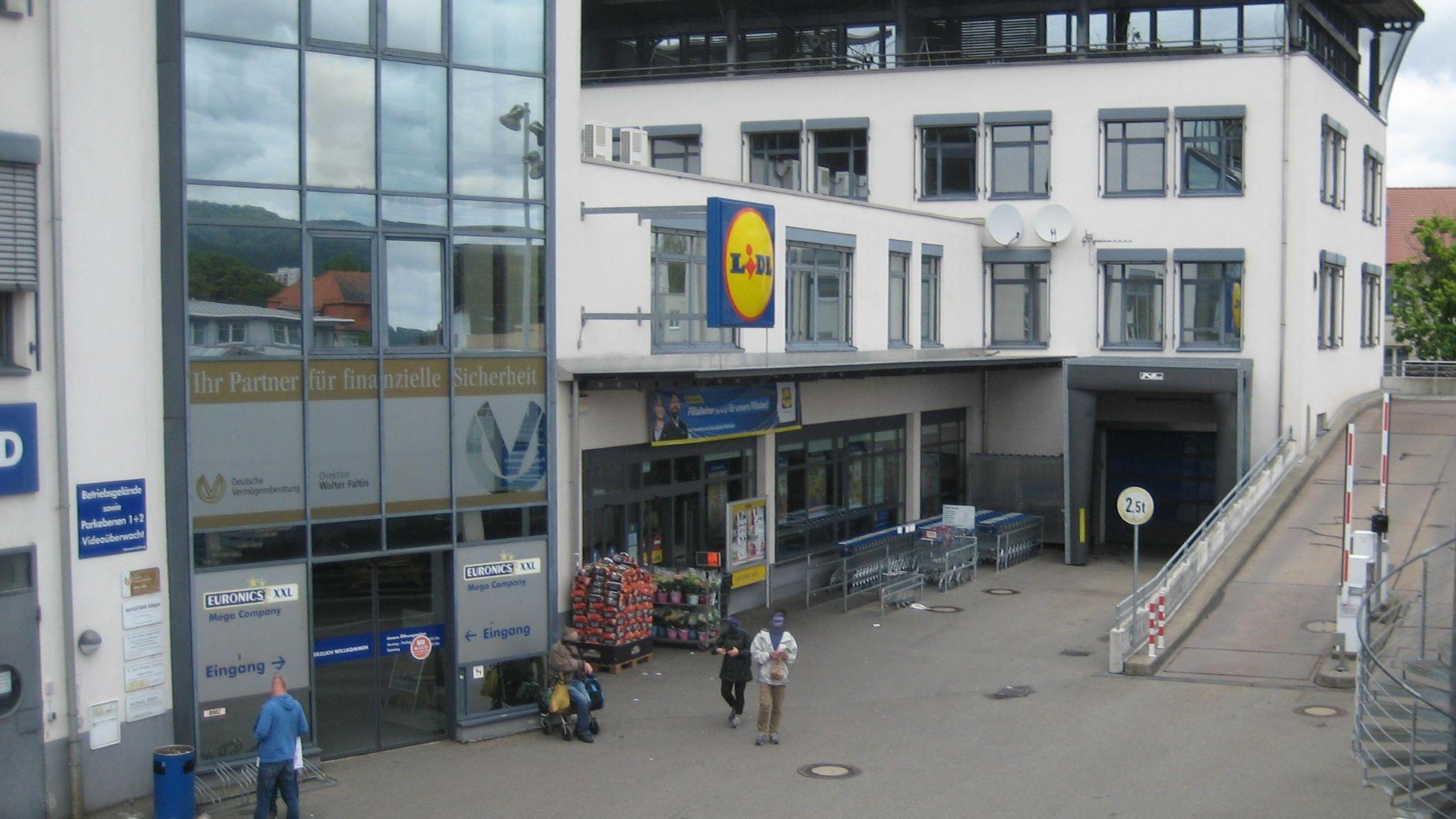 Lidl, Bahnhofstraße in Balingen