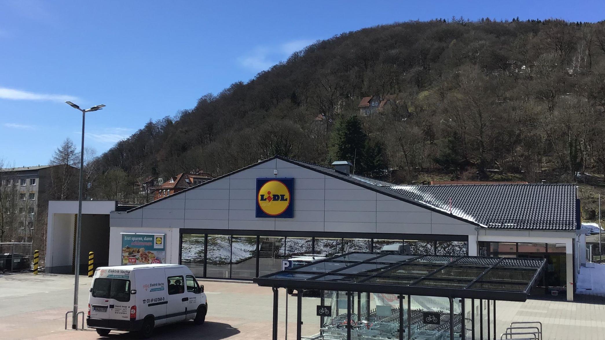Lidl, Mauerstraße in Suhl