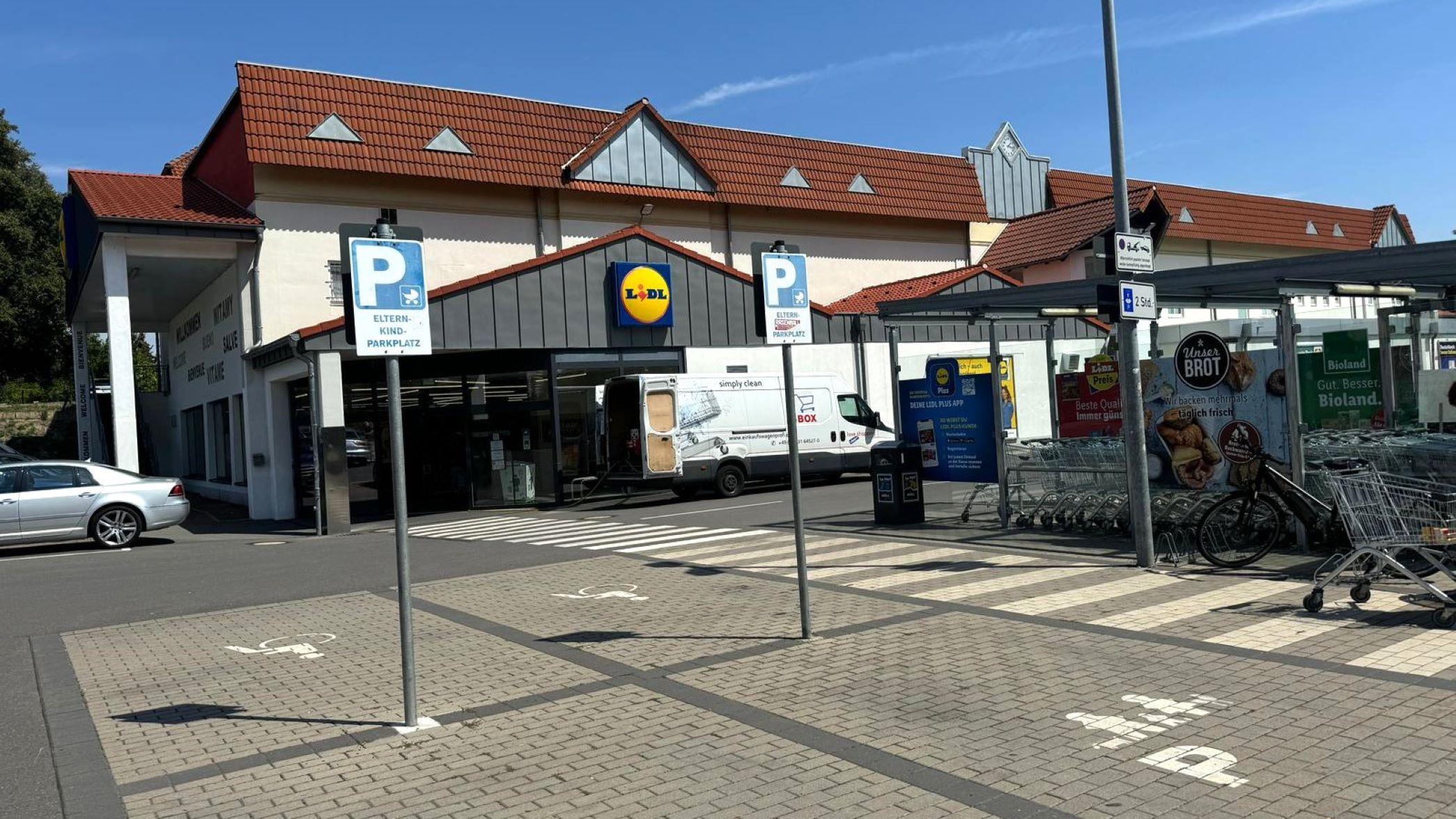 Lidl, Friedenstraße in Roßleben-Wiehe