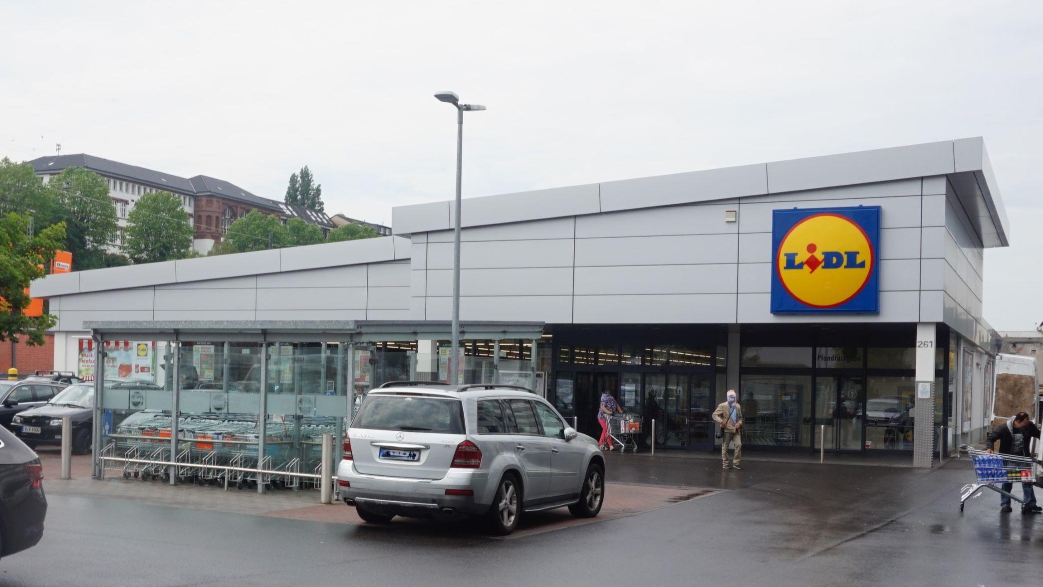 Lidl, Wittensteinstraße in Wuppertal
