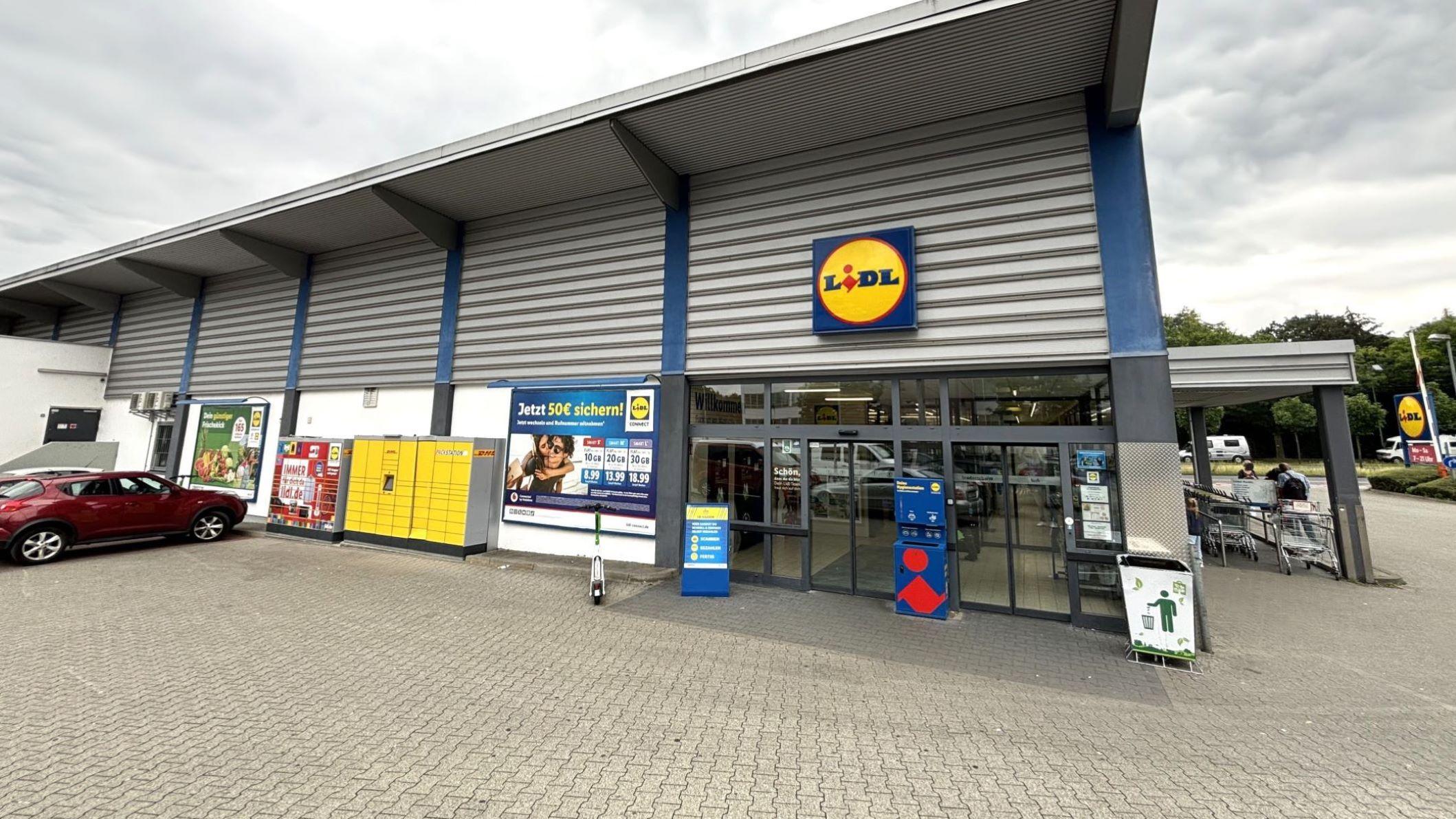 Lidl, Friedberger Landstraße in Frankfurt am Main