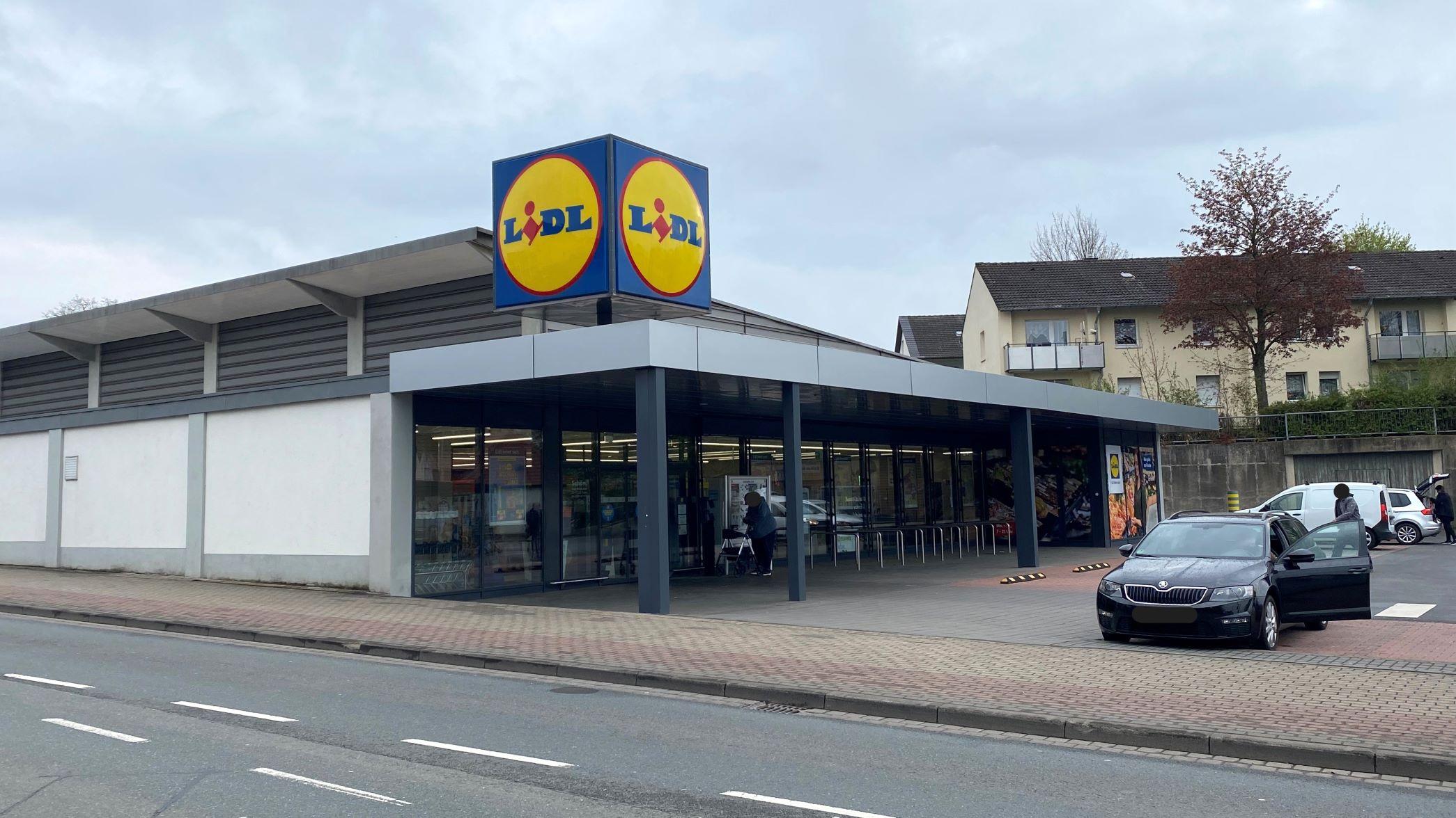 Lidl, Alter Dreschplatz in Blomberg