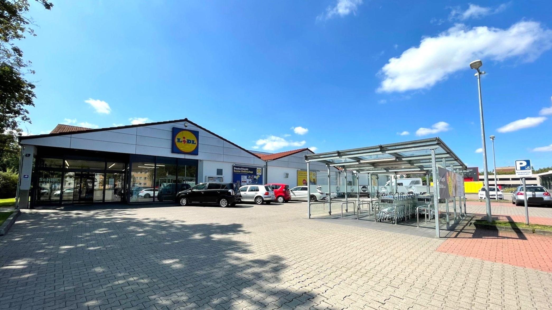 Lidl, Hallesche Straße in Nordhausen