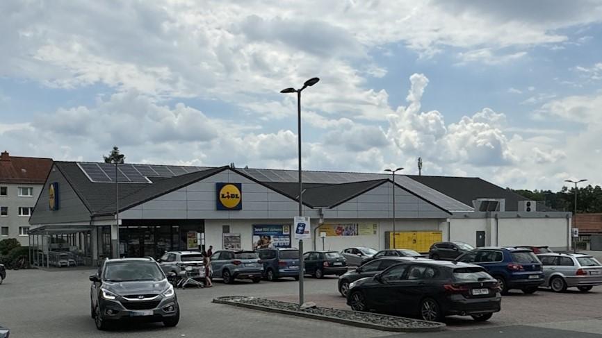 Lidl, Crimmitschauer Straße in Werdau