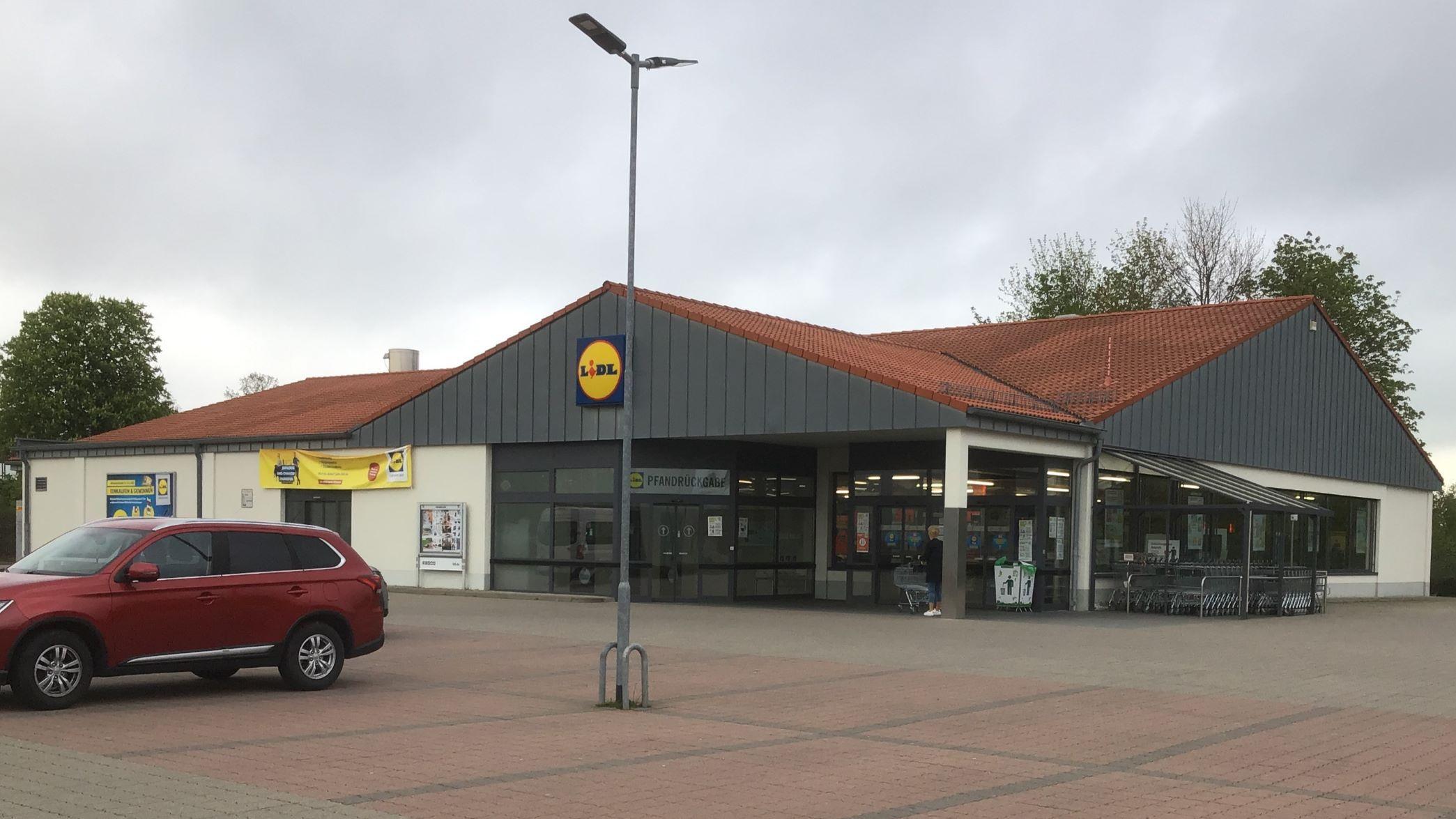 Lidl, Oststraße in Treuen