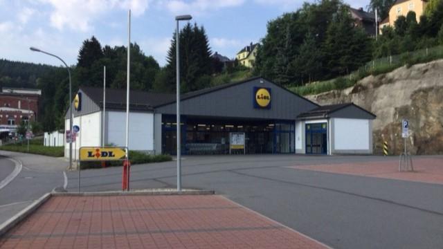 Lidl, Kobaltstraße in Schneeberg