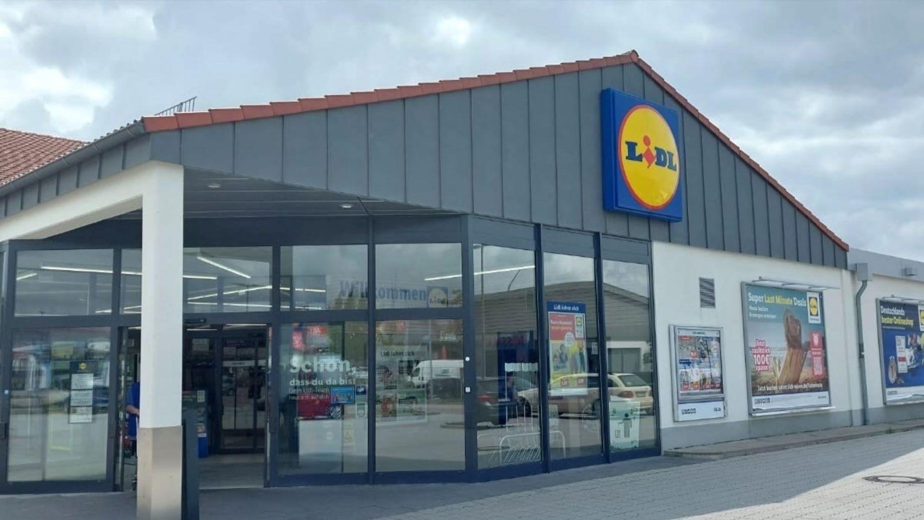 Lidl, Industriestraße in Herrieden