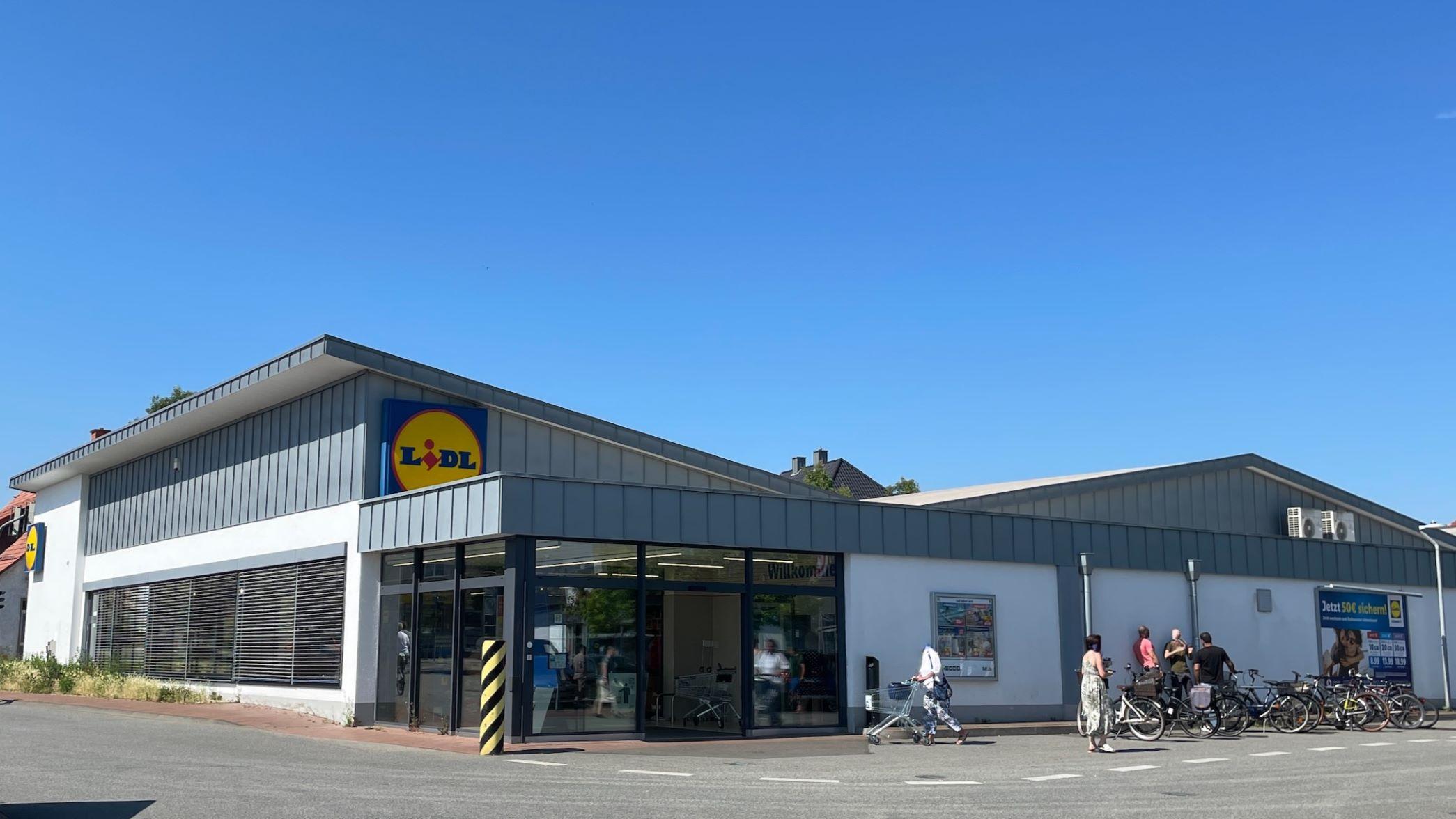 Lidl, Marktstraße in Preussisch Oldendorf