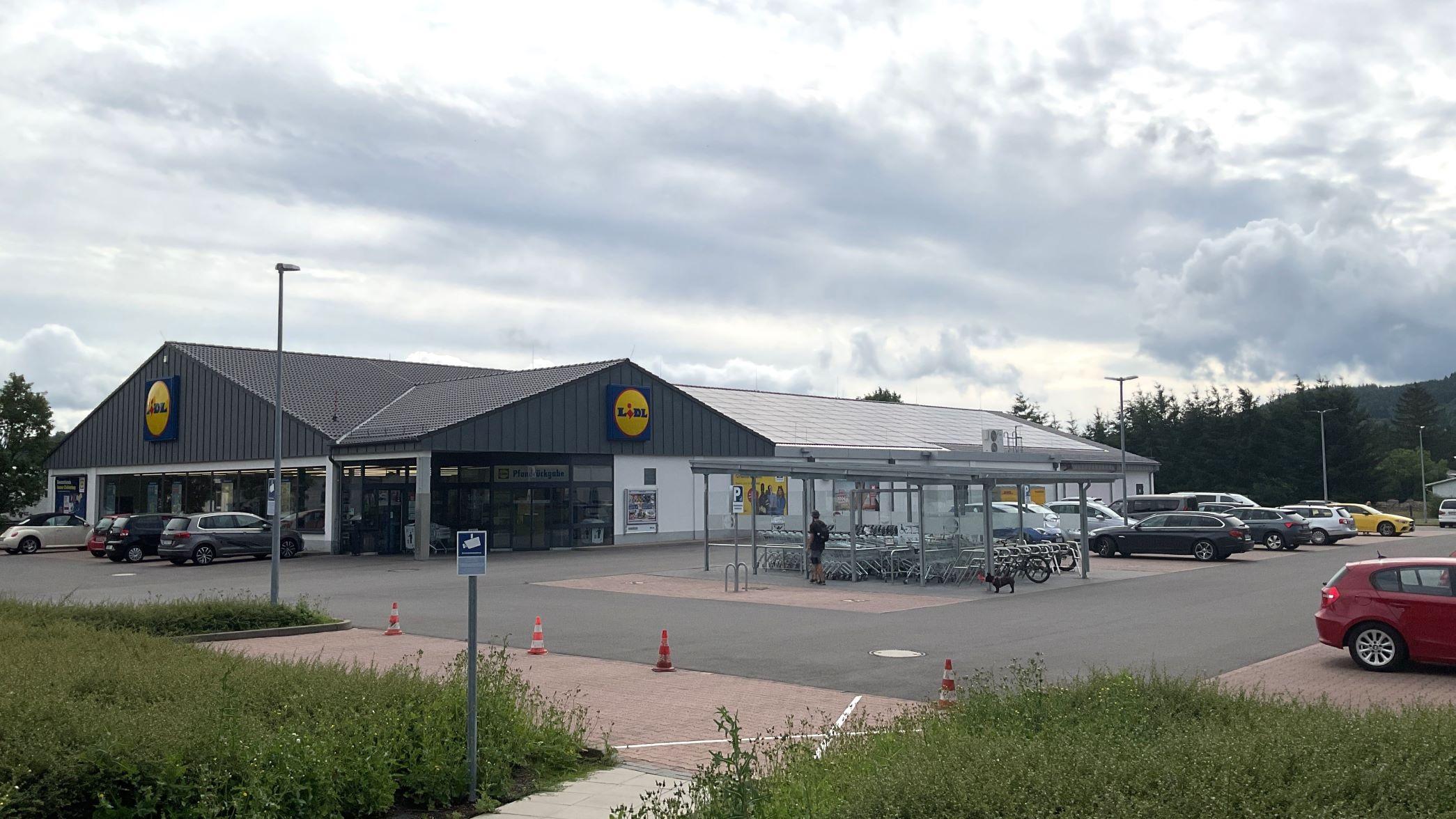 Lidl, Bahnhofstraße in Friedrichroda