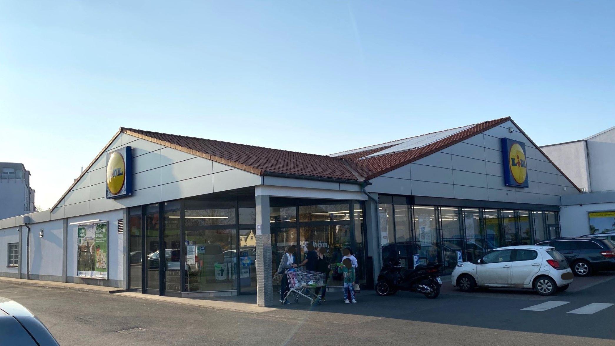 Lidl, Steingasse in Brühl