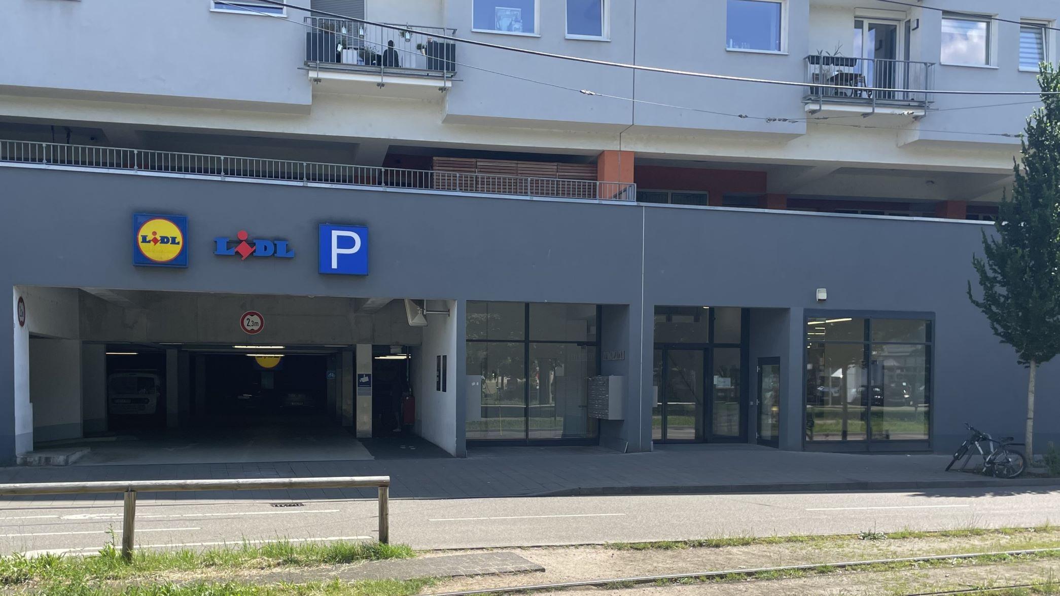 Lidl, Tivoliplatz in Karlsruhe