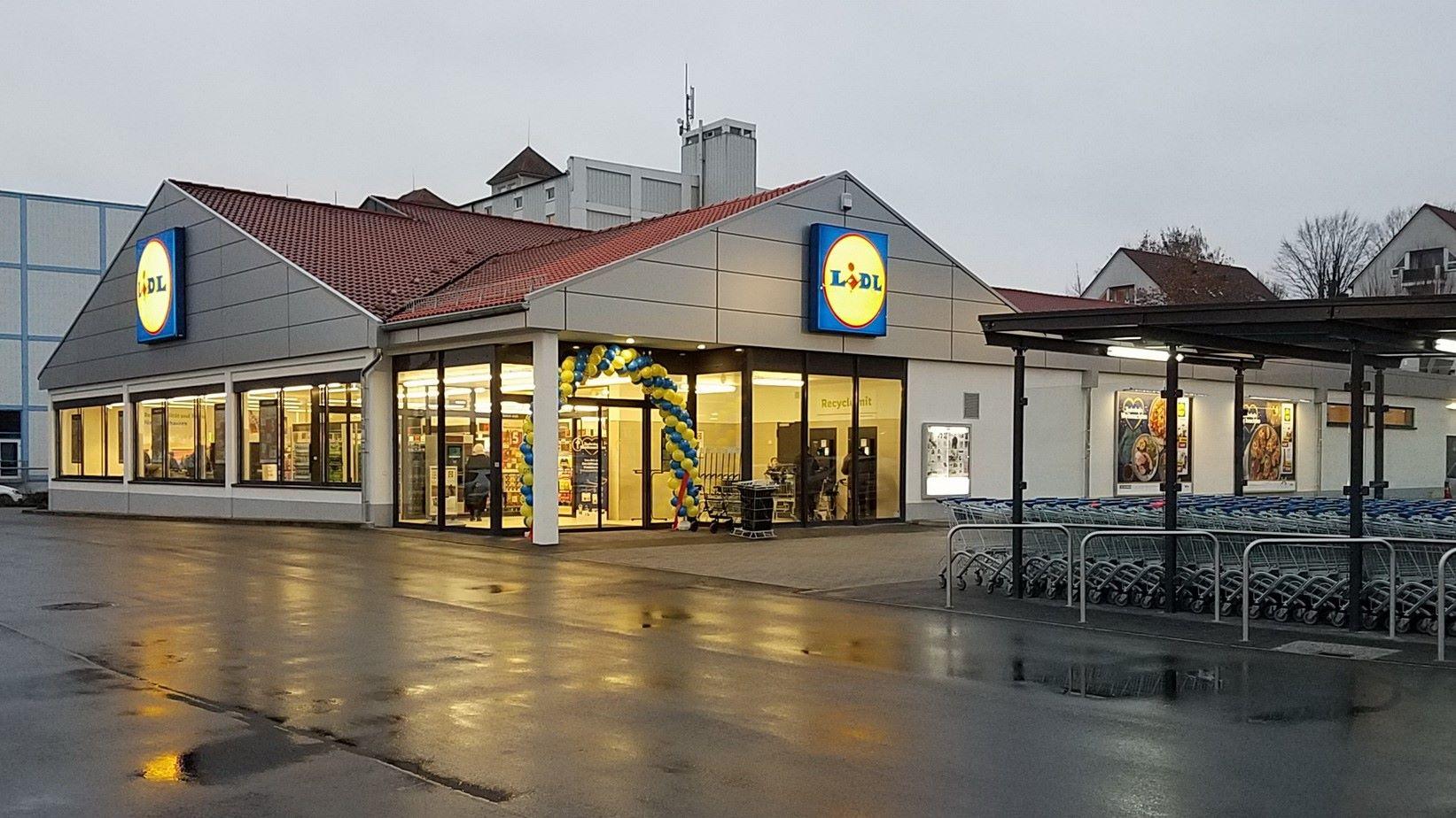 Lidl, Bahnhofstraße in Plüderhausen