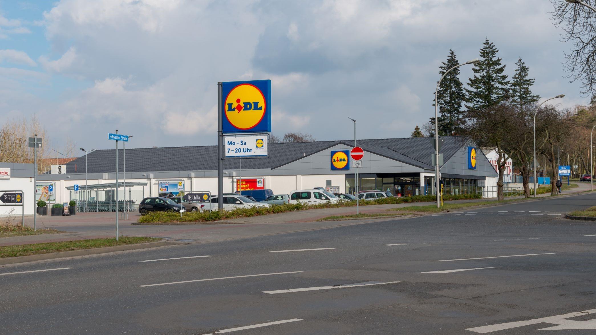 Lidl, Schwedter Straße in Angermünde