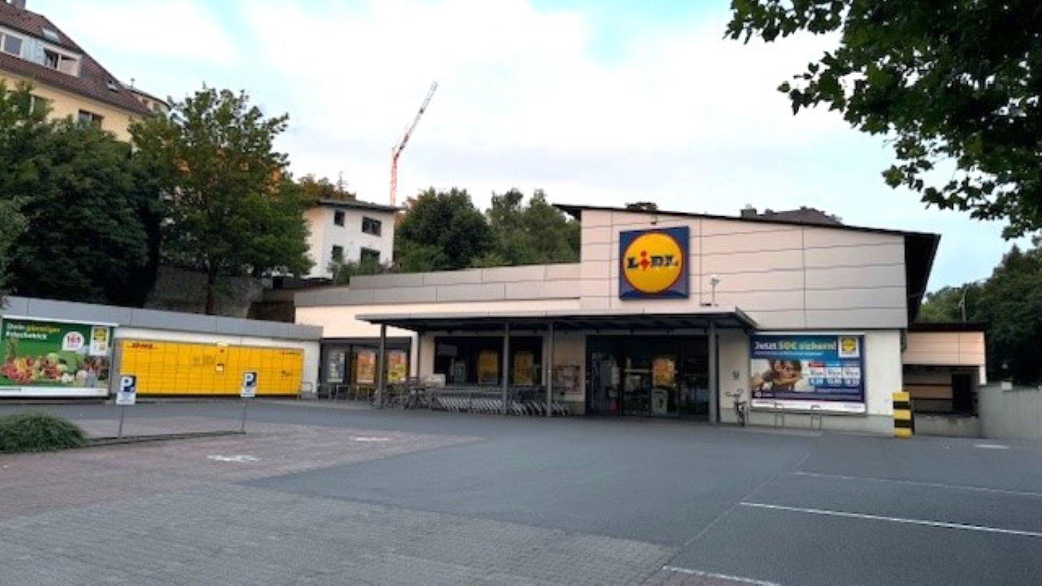Lidl, Leistenstraße in Würzburg