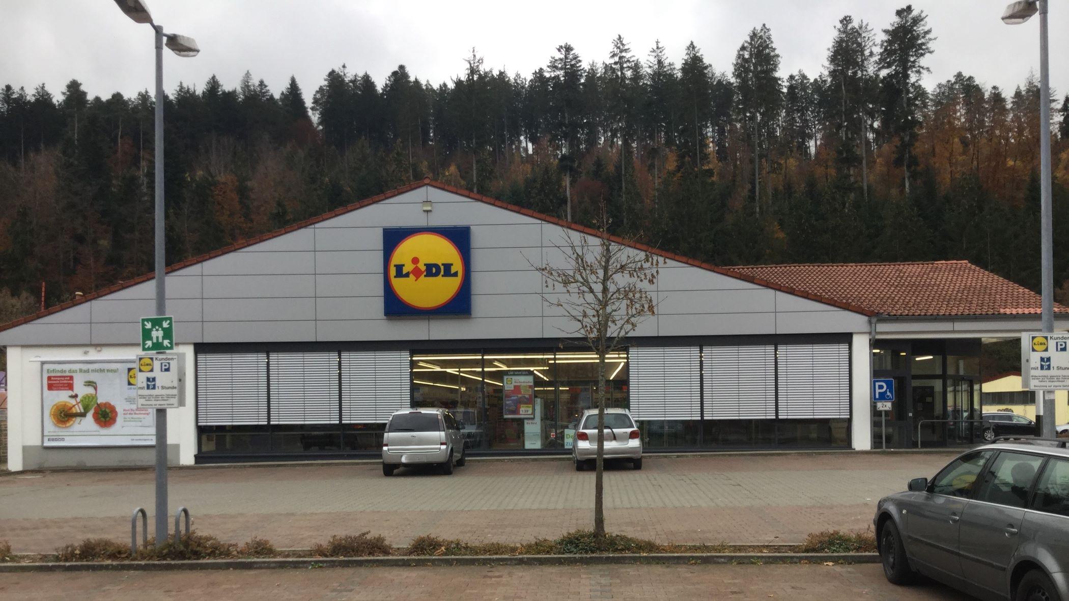 Lidl, Bahnhofstr. in Altensteig