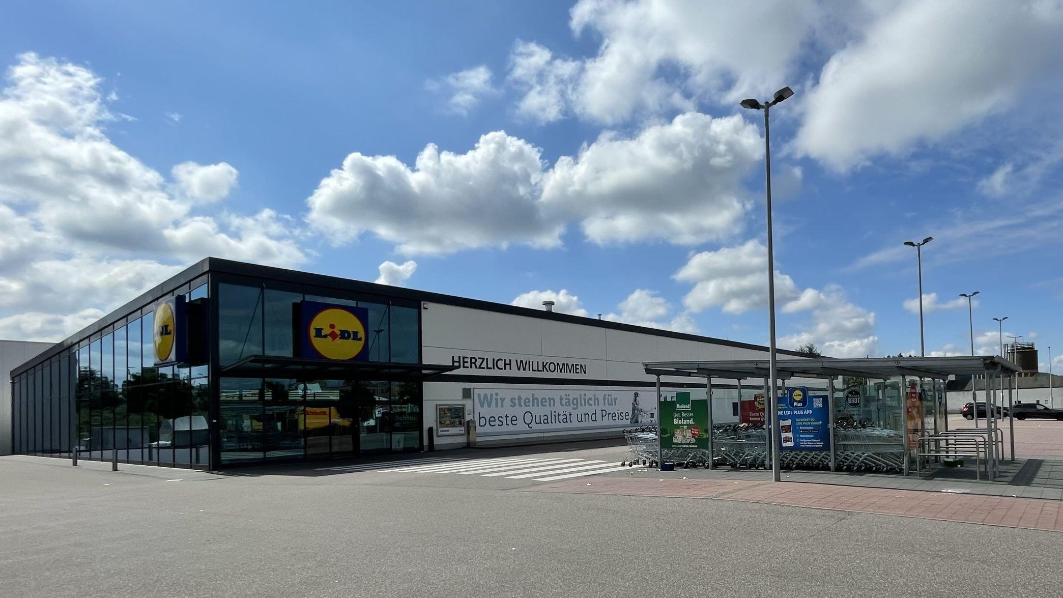Lidl, Eisenbahnstraße in Bruchsal