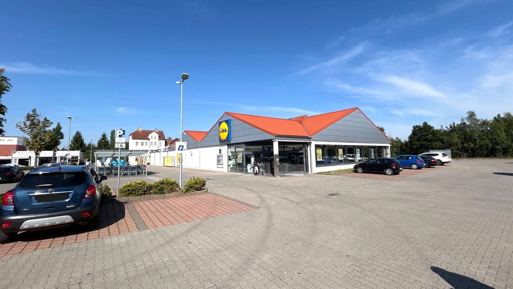 Lidl, Neustädter Straße in Pößneck