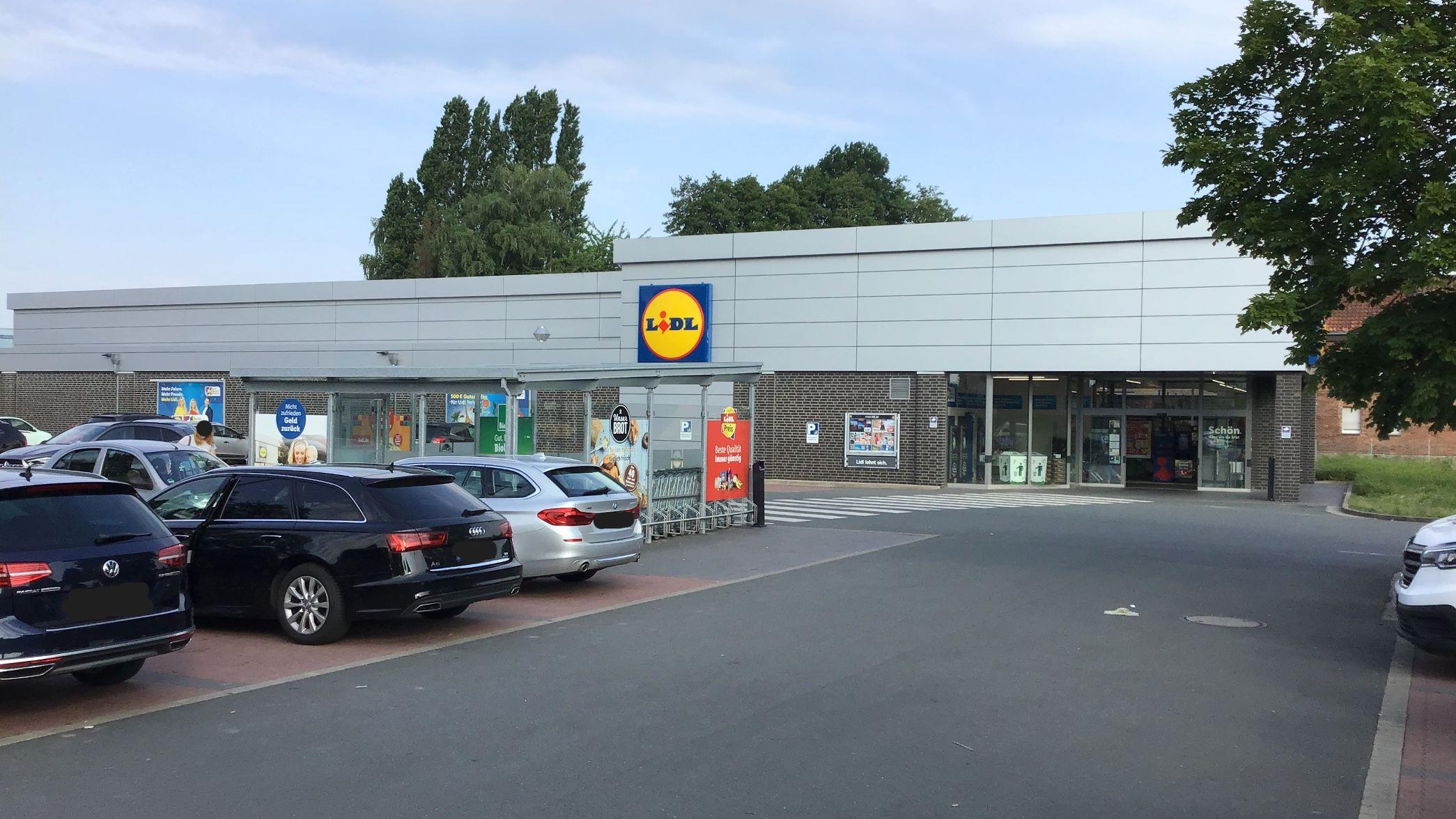 Lidl, Knetterhauser Straße in Versmold