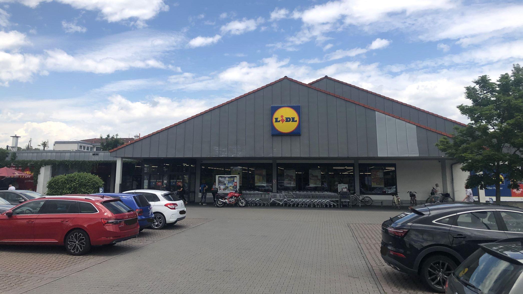 Lidl, Heidelberger Straße in Viernheim