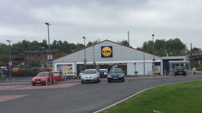 Lidl, Dresdner Straße in Freital