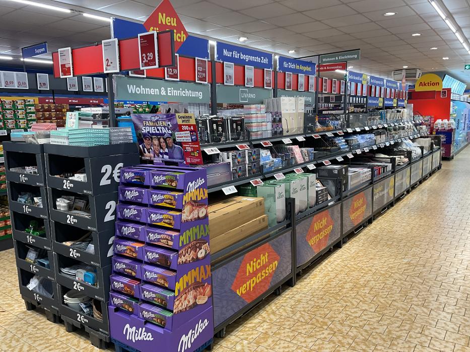 Lidl, Alte Bahn in Herzogenrath