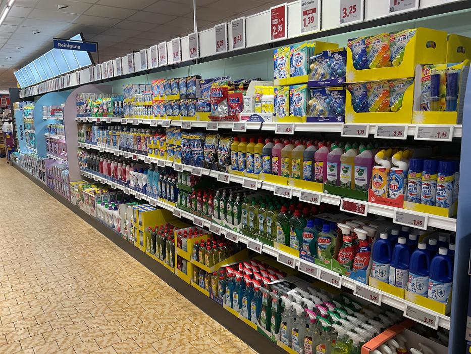 Lidl, Alte Bahn in Herzogenrath