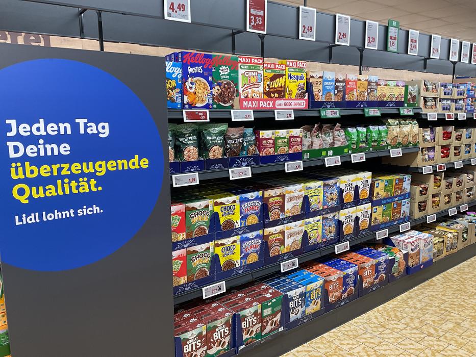 Lidl, Alte Bahn in Herzogenrath